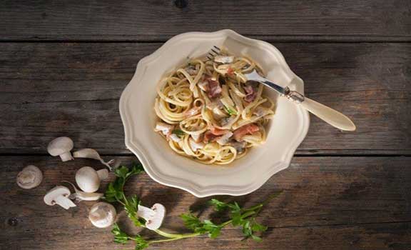linguini-prosuto-fungi2